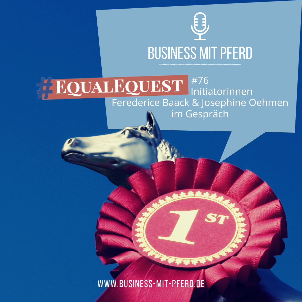 #76 EqualEquest Initiatorinnen Ferederice Baack & Josephine Oehme im Gespräch