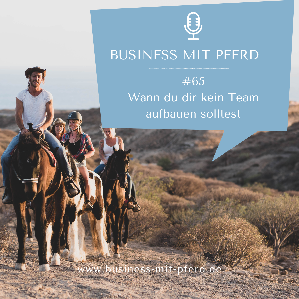 Business mit Pferd