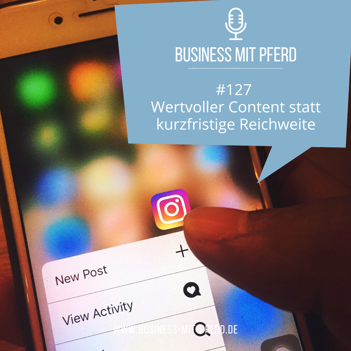 Business mit Pferd